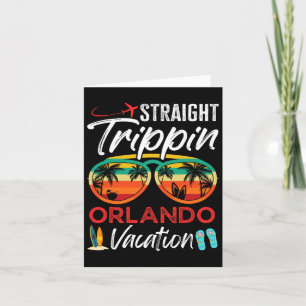 Carte Voyage droit Orlando Couples Vacances en famille G