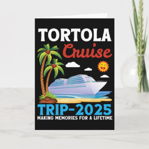 Carte Voyage en croisière à Tortola 2025 Créer des souve