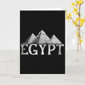 Carte Voyage en Egypte Pyramides de vacances  (Fleur jaune)