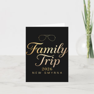Carte Voyage en famille 2026 Weekend à New Smyrna 2026 É