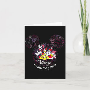 Carte Voyage en famille Feux d'artifice 2026 Vacances de