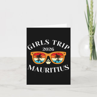Carte Voyage entre filles 2026 Maurice Spring Break 2026