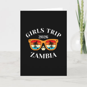 Carte Voyage entre filles 2026 Zambie Spring Break 2026