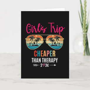 Carte Voyage entre filles moins cher qu'une thérapie 202