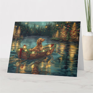 Carte Voyage festif de Noël de la livre afghane