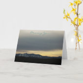 Carte Voyage III (Fleur jaune)