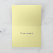 Carte Voyage par Tandem Bicycle Anniversaire (Intérieur)