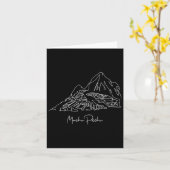 Carte Voyage Pérou Lima Machu Picchu Cusco Vacances en f (Fleur jaune)