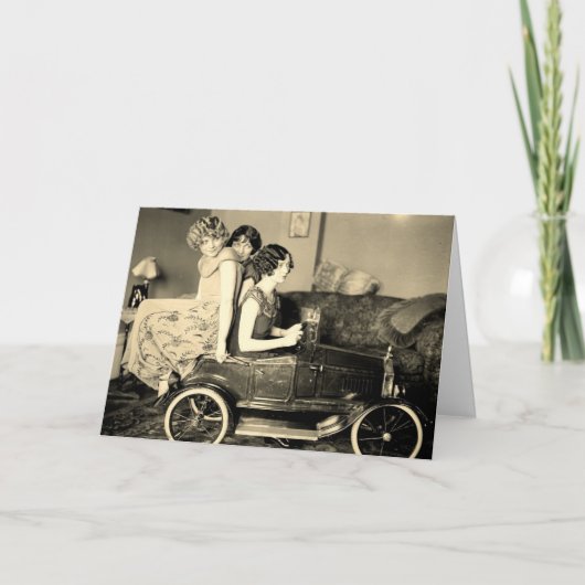 Carte Voyage sur la route (Devant)