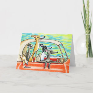 Carte Voyage sur la route par Andie