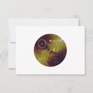 Carte Voyager 1 et 2 Golden Record Sons of Earth