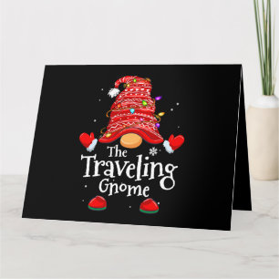 Carte Voyager Gnome Famille Correspondance drôle Gn de N