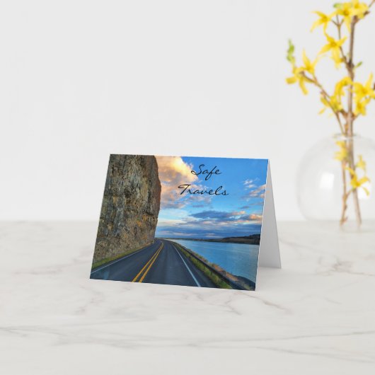 Carte Voyages en sécurité 1 (Fleur jaune)