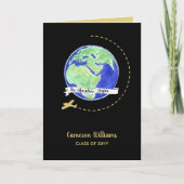 Carte Voyageur du monde L'aventure commence la graduatio (Devant)