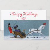 Carte Voyageurs d'hiver (Devant / Derrière)