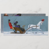 Carte Voyageurs d'hiver (Devant / Derrière)