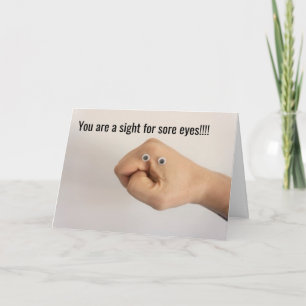 Carte Voyez-Vous Pour Aimer Les Yeux, Vous Avez Manqué !