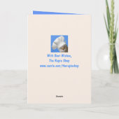 Carte Vraiment Désolé les excuses de chats mignons (Dos)