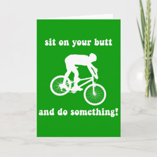 Carte VTT amusant
