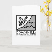 Carte VTT Downhill Thrill (Fleur jaune)
