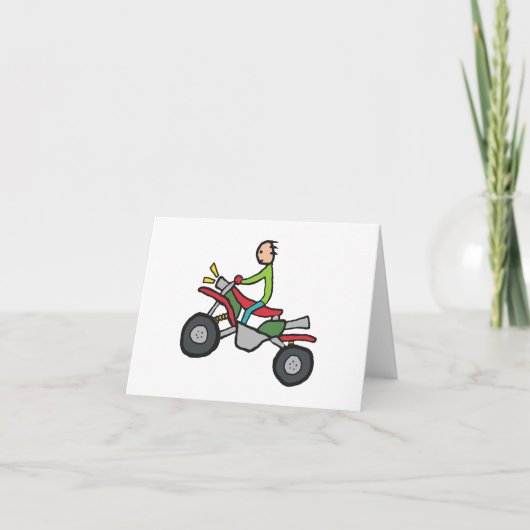 Carte VTT quad (Devant)