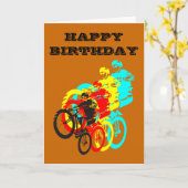 Carte VTT sur le (Fleur jaune)