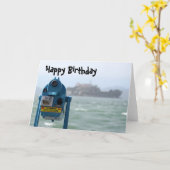 Carte Vue d'Alcatraz (Fleur jaune)