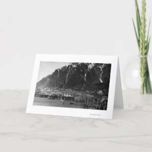 Carte Vue de bord de mer photographie de Juneau, Alaska