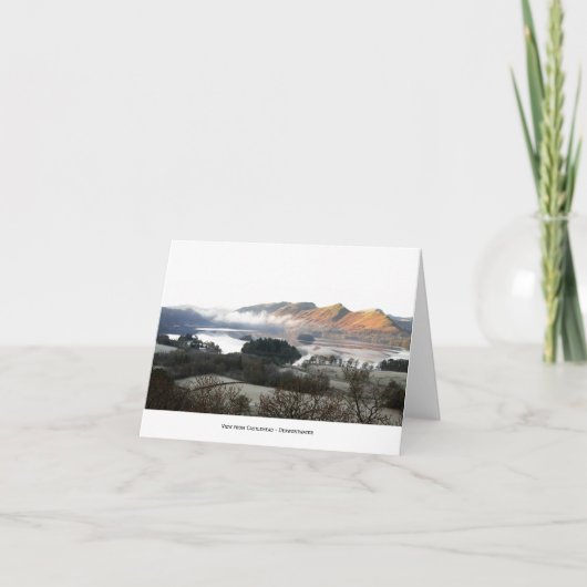 Carte Vue de Castlehead - Derwentwater, Lake District (Devant)