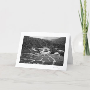 Carte Vue de cuvette de Hollywood, la Californie