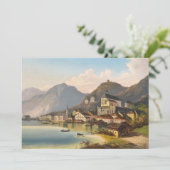 Carte Vue de Hallstatt | Johann Wilhelm Jankowsky (Debout devant)