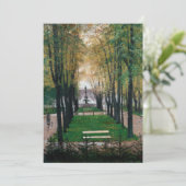 Carte Vue de la Galerie Fürstenberg | Hugo Birger (Debout devant)