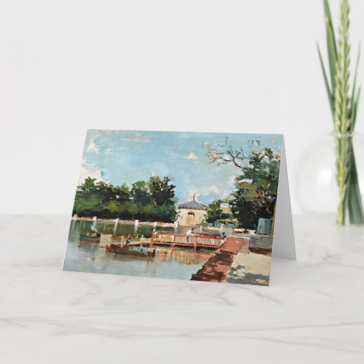 Carte Vue de la Jetty | Joaquín Sorolla (Devant)