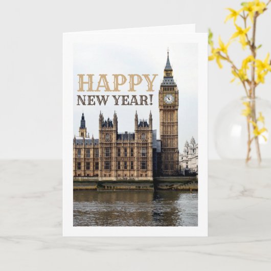 Carte Vue de la rivière sur le palais de Westminster, Lo (Fleur jaune)