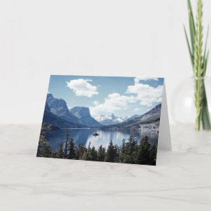 Carte Vue de lac mountain rocheuse, parc national de