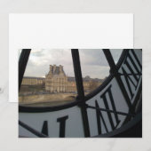 Carte Vue de l'horloge (Devant / Derrière)
