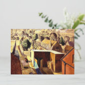 Carte Vue depuis Brick House, Great Bardfield, (Debout devant)