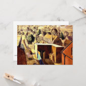 Carte Vue depuis Brick House, Great Bardfield, (Devant/Arrière en situation)