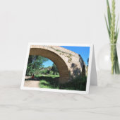 Carte Vue du pont de Ruta del Agua, Chelva, Valence, Esp (Devant)