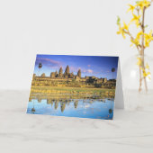 Carte Vue du Temple de l'avant (Fleur jaune)