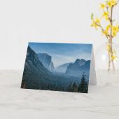 Carte Vue du tunnel de Yosemite (Fleur jaune)