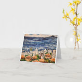 Carte Vue d'une île (Okinawa) (Fleur jaune)