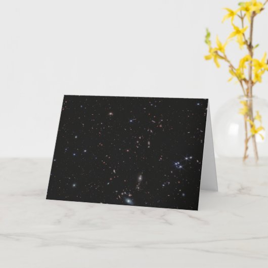 Carte Vue Entre Les Constellations Pisces & Andromeda (Fleur jaune)