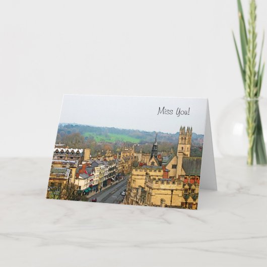 Carte Vue fantastique, Oxford, Angleterre, High Street # (Devant)