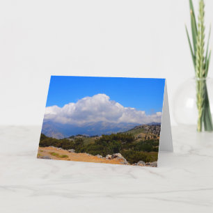 Carte Vue montagne