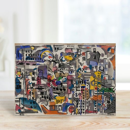 Carte Vue Oiseau de NYC | Joaquín Torres-García