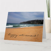 Carte vue plage grand (Devant)