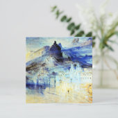 Carte Vue sur Amalfi, peinture d'art (Debout devant)