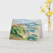 Carte Vue Sur La Ponche, Saint-Tropez | Henri Manguin (Fleur jaune)
