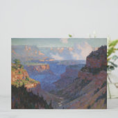 Carte Vue sur le Grand Canyon (par E.H. Potthast) (Debout devant)